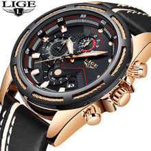 Load image into Gallery viewer, LIGE Watch Men Fashion Sport  HOUR