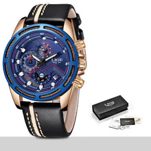 Load image into Gallery viewer, LIGE Watch Men Fashion Sport  HOUR