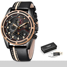 Load image into Gallery viewer, LIGE Watch Men Fashion Sport  HOUR