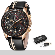 Load image into Gallery viewer, LIGE Watch Men Fashion Sport  HOUR