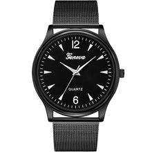 Load image into Gallery viewer, 2018 GENEVA Women Luxury Dress Watch Mesh Stainless Steel