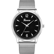 Load image into Gallery viewer, 2018 GENEVA Women Luxury Dress Watch Mesh Stainless Steel