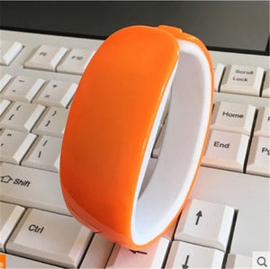 2018 new hot 10 color Dolphin Bracelet Watch Band Digital Watch Red LED Watches