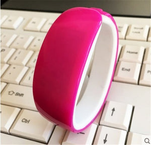 2018 new hot 10 color Dolphin Bracelet Watch Band Digital Watch Red LED Watches