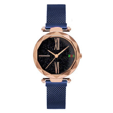 Load image into Gallery viewer, Luxury Rose Gold Bracelet Women Wrist Watch 2018 Ladies Magnet Starry Sky