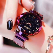 Load image into Gallery viewer, Hot Selling Luxury Magnetic Starry Sky Women Watches Female Clock