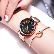Load image into Gallery viewer, Hot Selling Luxury Magnetic Starry Sky Women Watches Female Clock