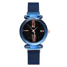 Load image into Gallery viewer, Luxury Rose Gold Bracelet Women Wrist Watch 2018 Ladies Magnet Starry Sky
