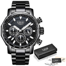 Load image into Gallery viewer, LIGE Men Watches Fashion  HOUR