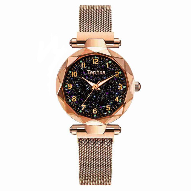 Starry Sky Women Bracelet Wrist Watch For Female Clock