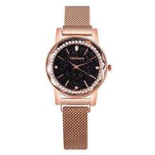 Load image into Gallery viewer, Luxury Diamond Magnetic Women Wrist Watches Starry Sky Purple