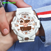 Load image into Gallery viewer, 2019 LED Digital Watch Women Stylish Sport  Watch Dual Display 30M Waterproof