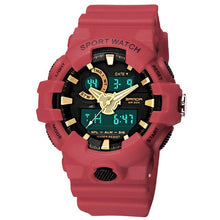 Load image into Gallery viewer, 2019 LED Digital Watch Women Stylish Sport  Watch Dual Display 30M Waterproof
