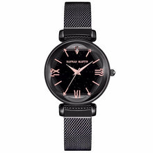 Load image into Gallery viewer, Luxury Brand Starry Sky Women Watches Rose Gold Magnetic Ladies Wrist