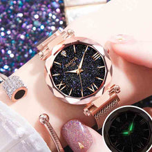 Load image into Gallery viewer, Ladies Bracelet Wrist Watches Uniqu Starry Sky Dress