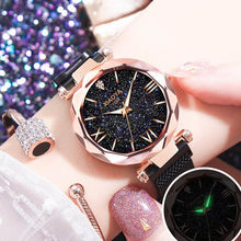 Load image into Gallery viewer, Ladies Bracelet Wrist Watches Uniqu Starry Sky Dress
