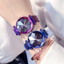 Load image into Gallery viewer, Luxury Rose Gold Magnetic Starry Sky Watch for Women 2019 New Fashion