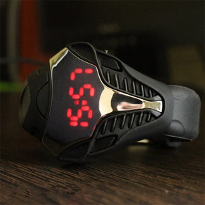 Watch Men  Sports LED Digital Watches Silicone Triangle Watchband Electronic Clock montre homme 2019