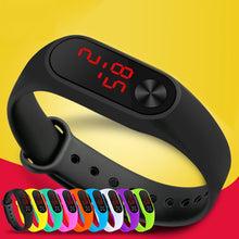 Load image into Gallery viewer, TMC#204 New Stylish Kid Sport Watches Acrylic Strap Analog LED Digital Wristwatch