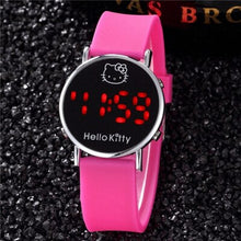 Load image into Gallery viewer, 2019 New Stylish Hello Kitty LED Digital Kids Watch Cute Cartoon Clock  For Boys Girls Hot Relojes