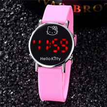 Load image into Gallery viewer, 2019 New Stylish Hello Kitty LED Digital Kids Watch Cute Cartoon Clock  For Boys Girls Hot Relojes