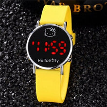 Load image into Gallery viewer, TMC#231New Fashion Hello Kitty LED Digital Kids Watch Casual Sport Student Clocks